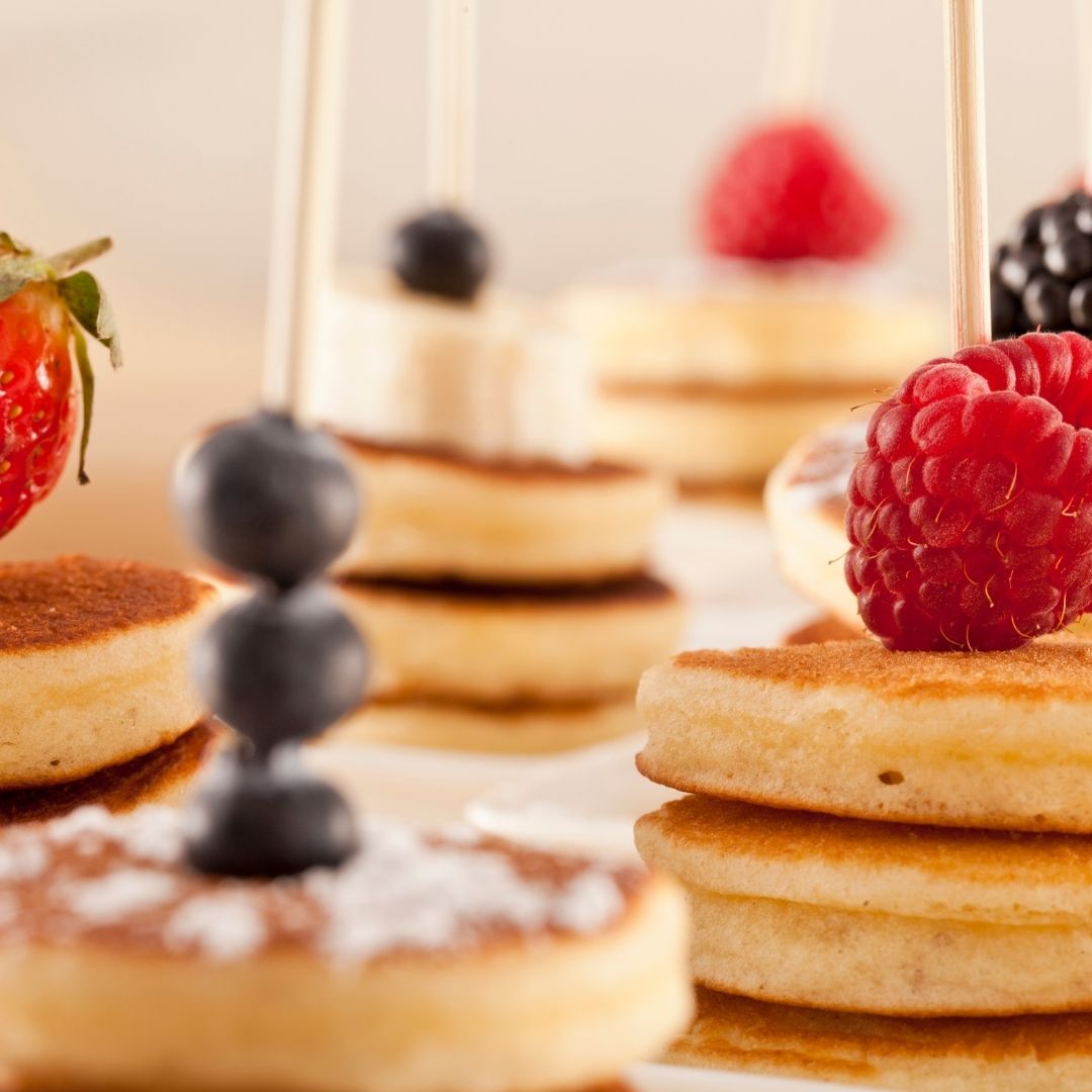 Mini Pancake Stacks