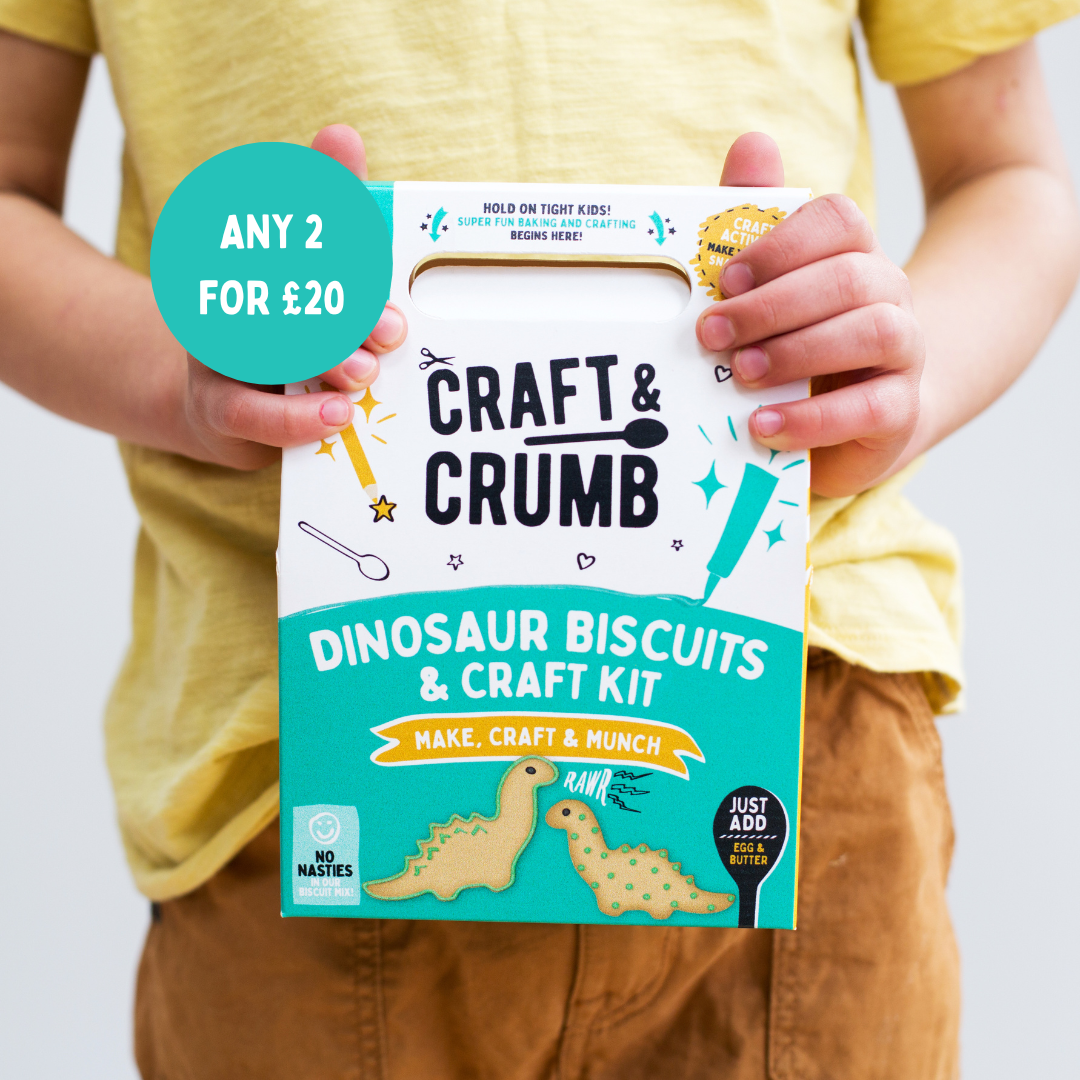 Dinosaur Biscuit Bake And Craft Kit